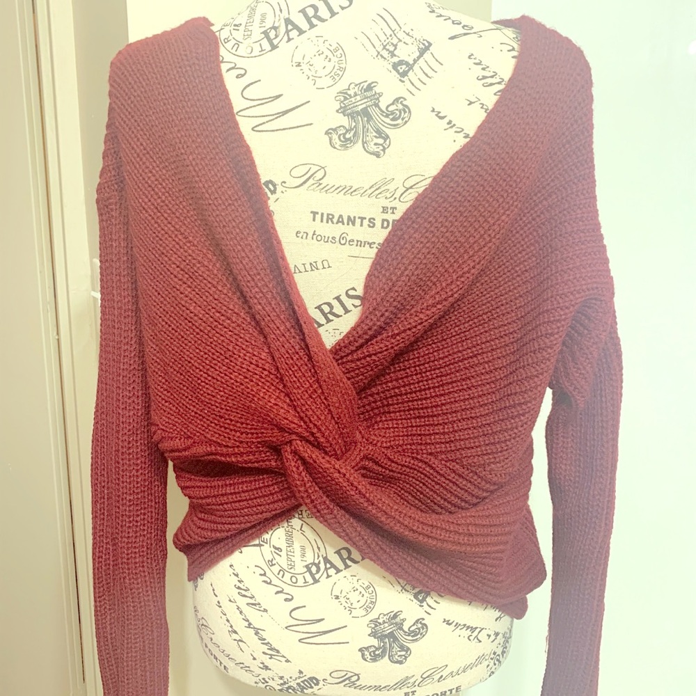 Twiss Back Sweater